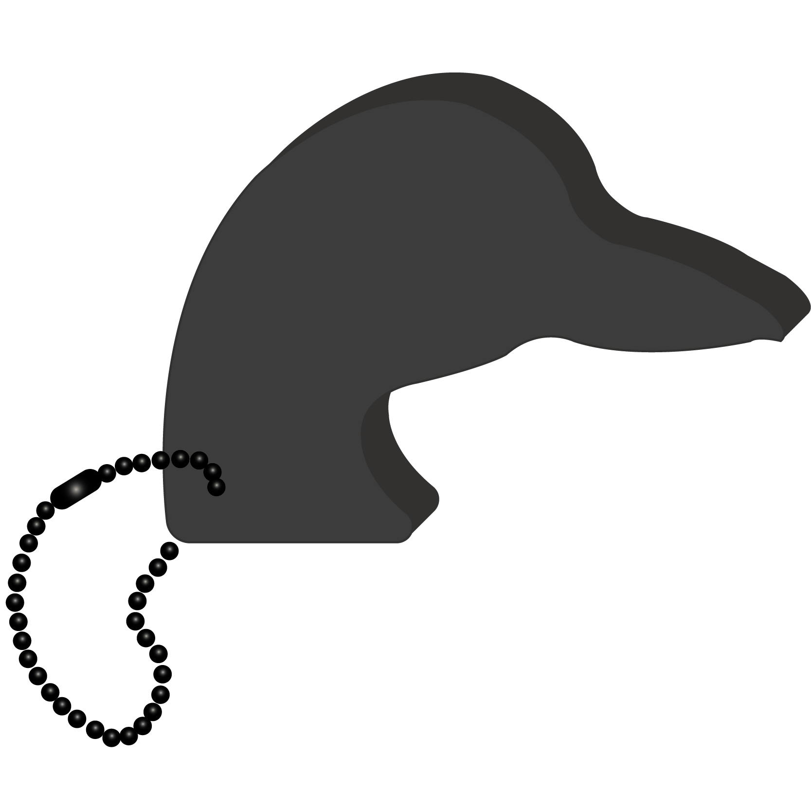 Duck Head Key Tag 37