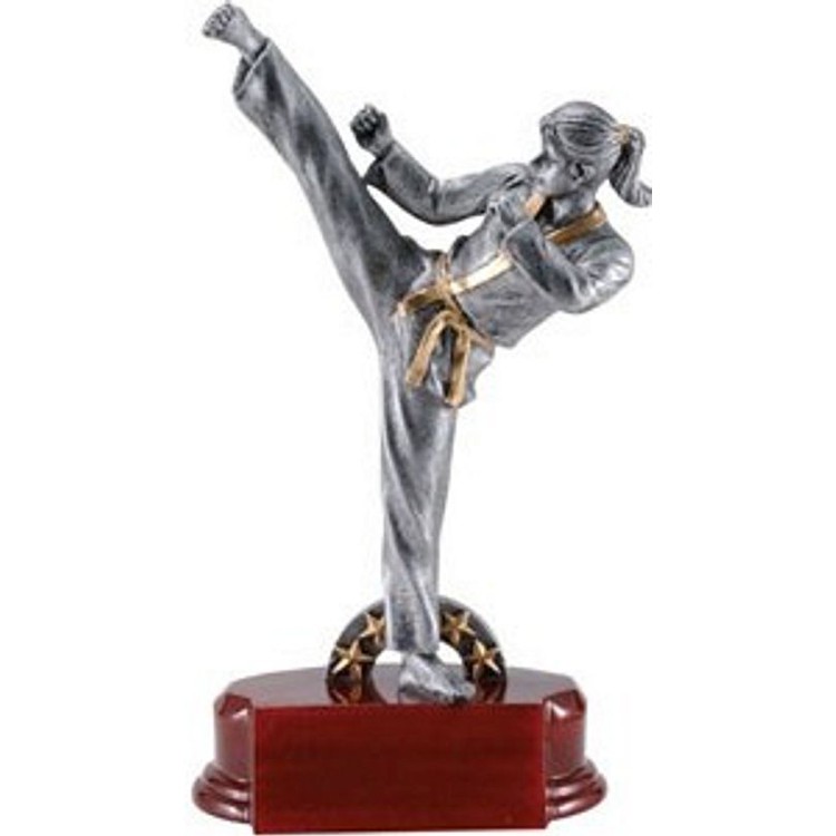 7" KarateFemale Resin Figure RFC768 Decorated Products 2