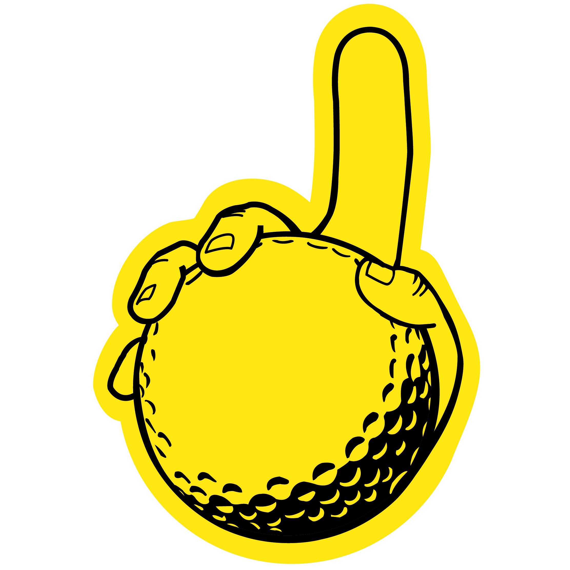 Golf Ball Hand 61