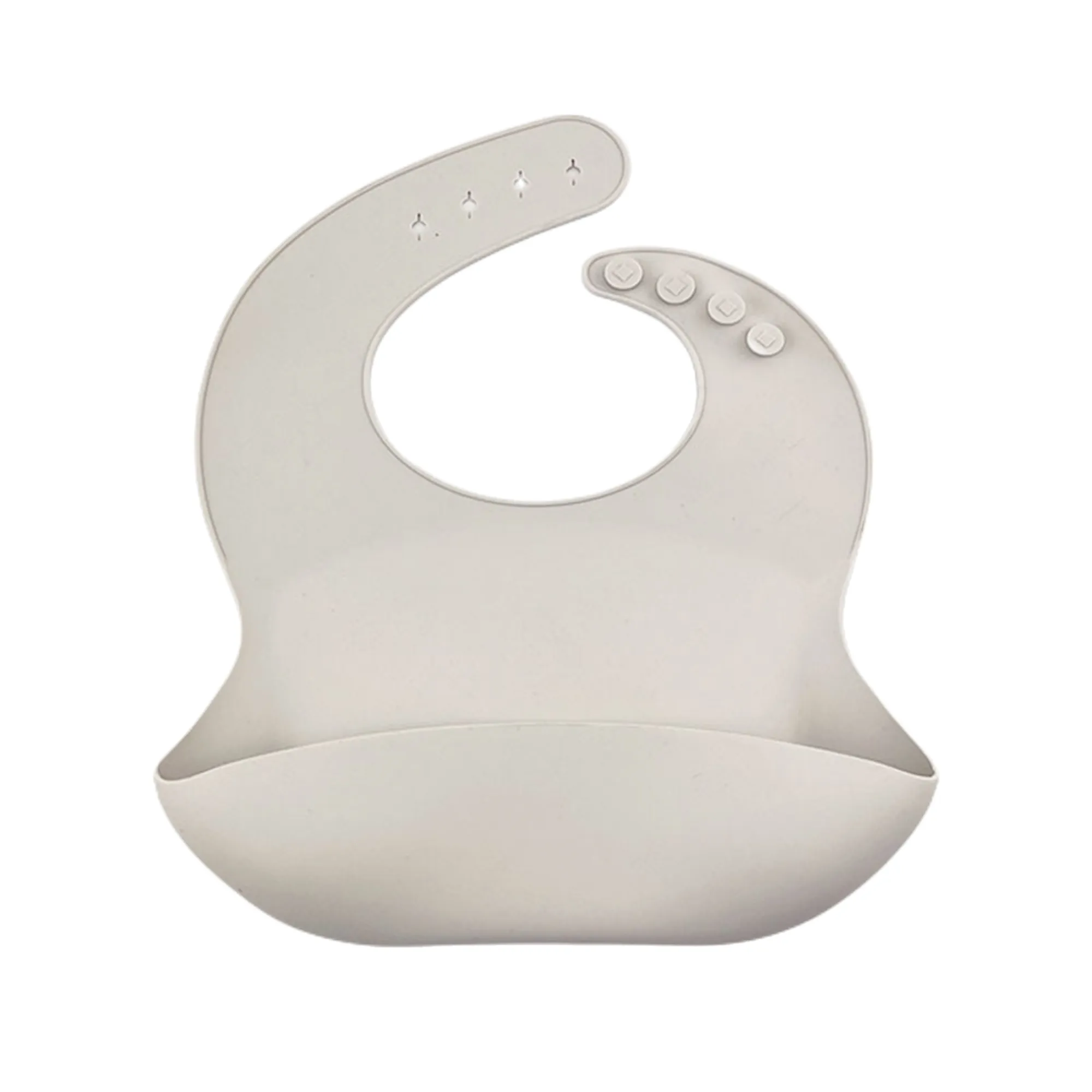 Unisex Waterproof Silicone Baby Bibs 35
