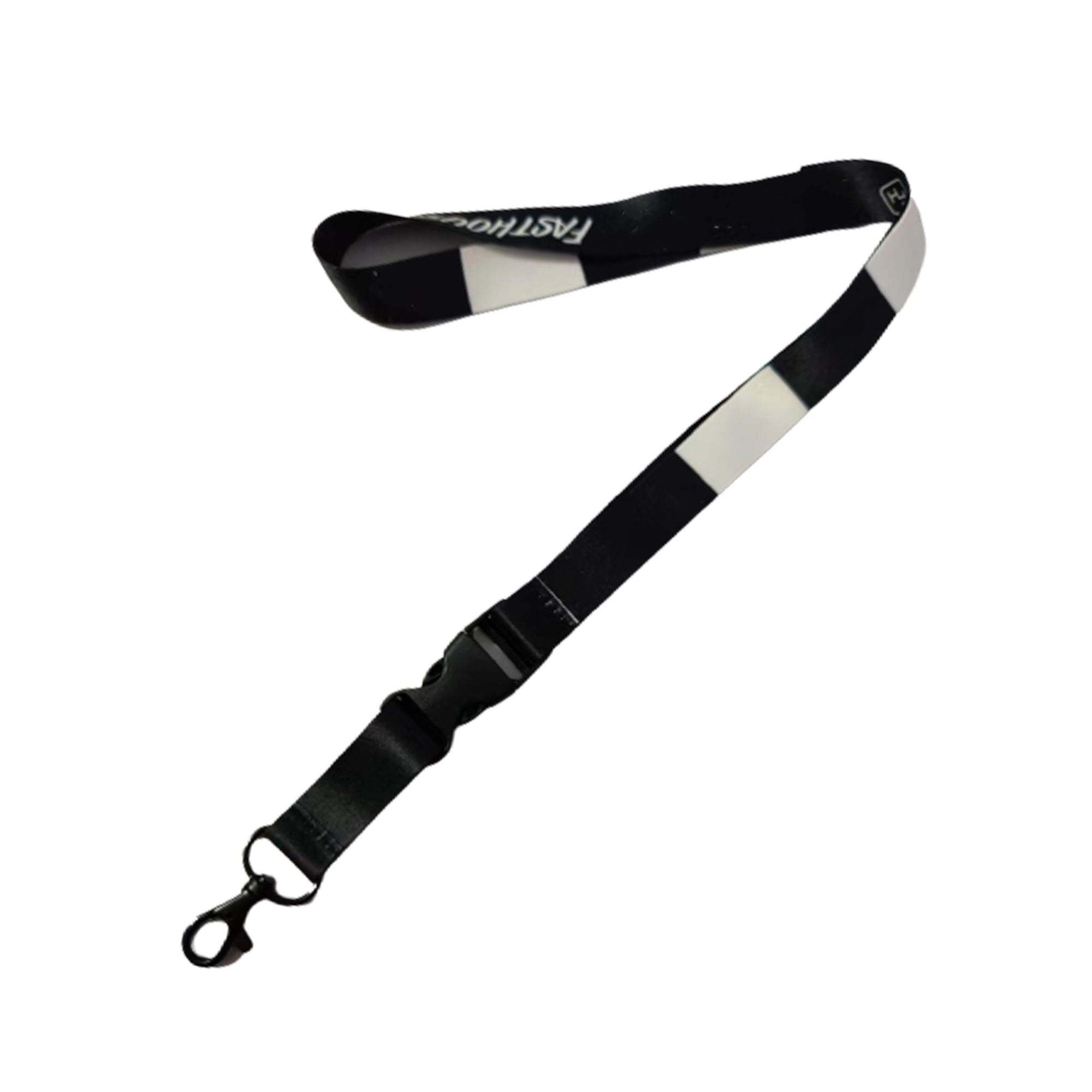 Quick Release Buckle Polyester Lanyard MOQ 50PCS