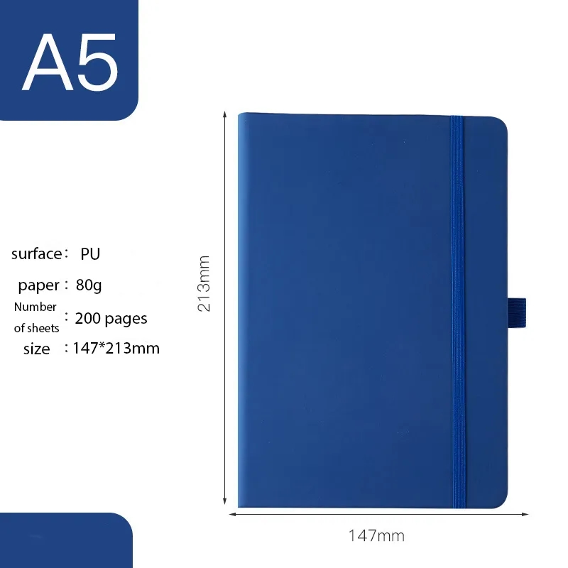 A5 Strap Notebook MOQ 50PCS 26