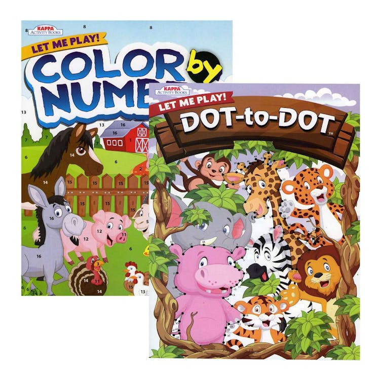 Let Me Play Activity Books - 2 Assorted 3