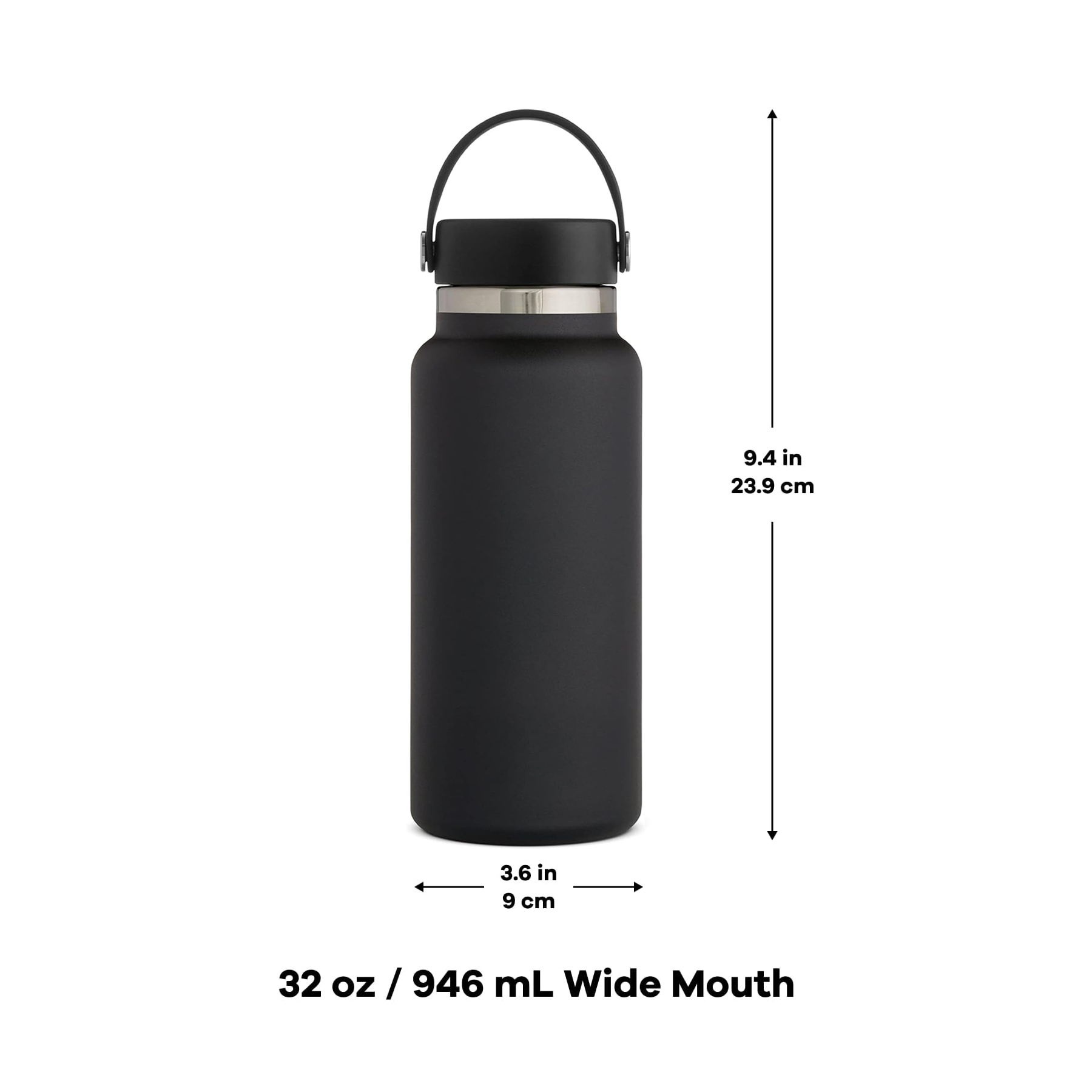32oz Stainless Steel Wall Vacuum Water Bottle, custom water bottle with logo imprint 7