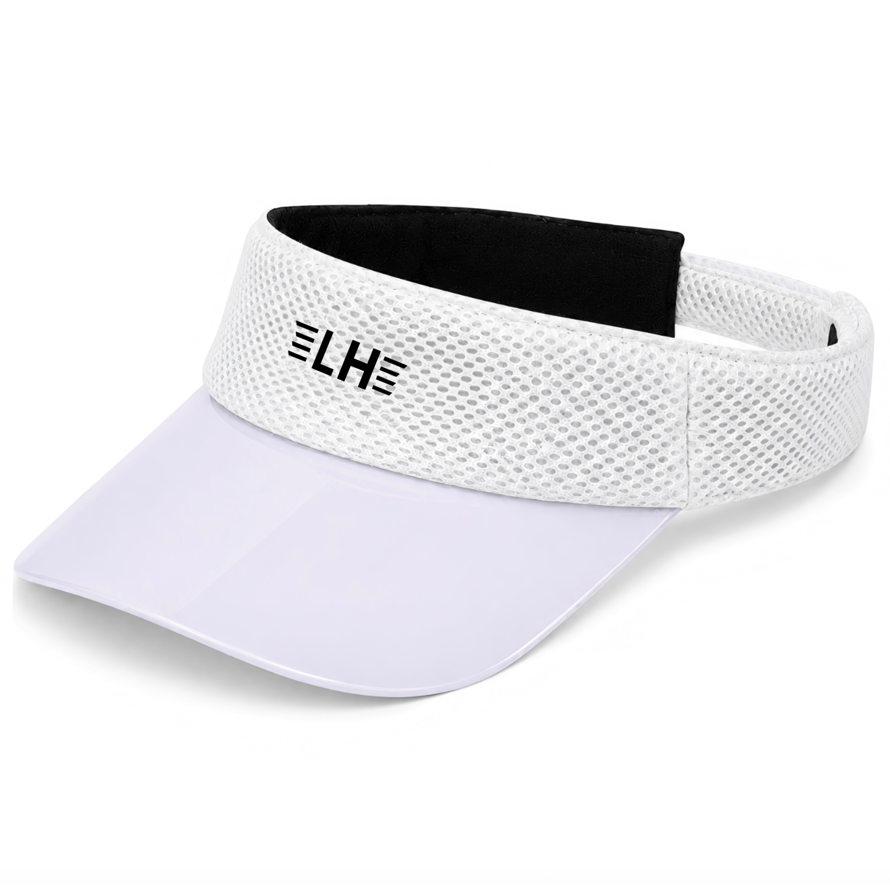 Adjustable Transparent Brim Sports Sun Visor Hat