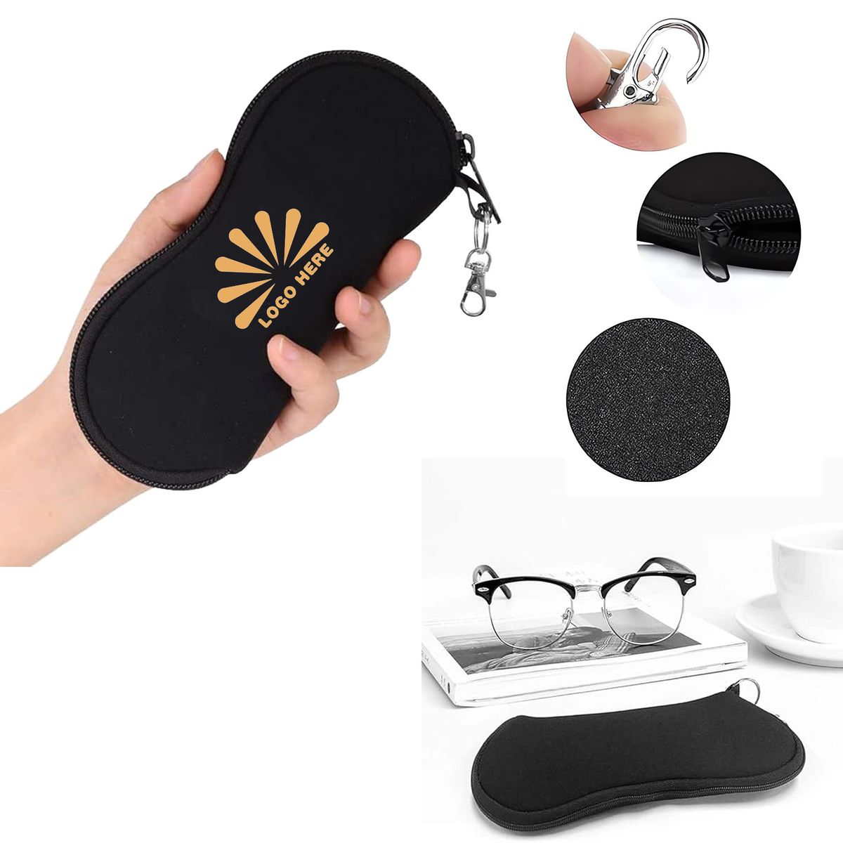 Glasses And Cosmetics Storage Bag