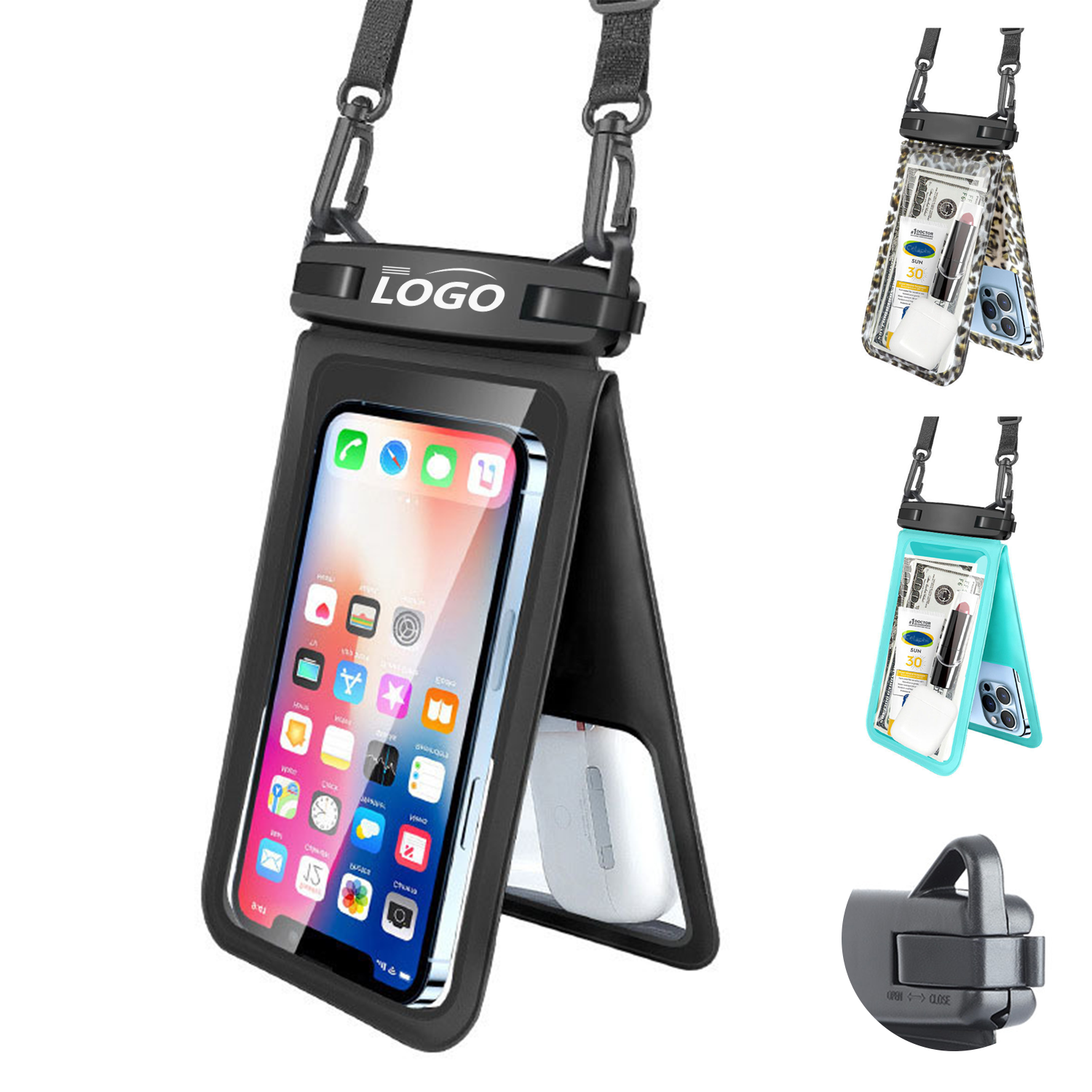 6.7-Inch Waterproof Phone Pouch, Dual Design 3