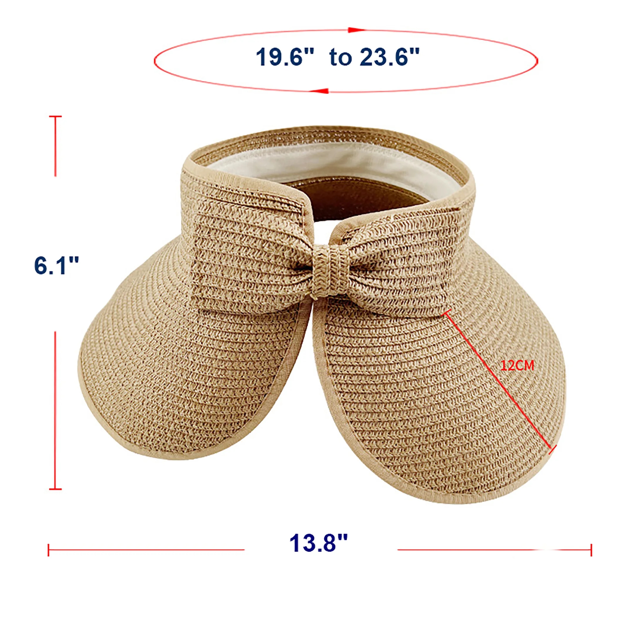 Folding straw Hat 7
