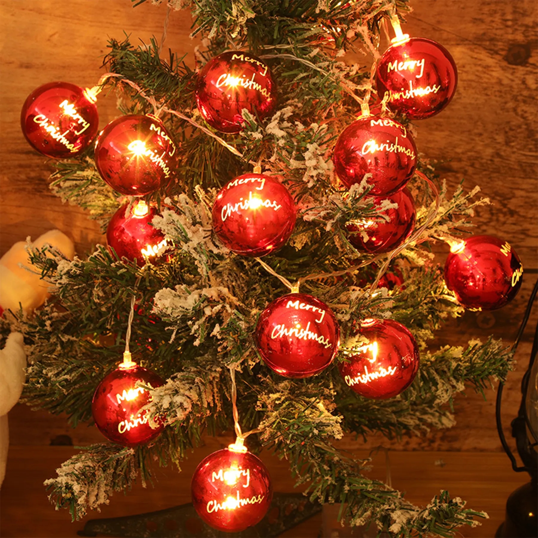 Christmas Ball Ornaments With Led Lights 12