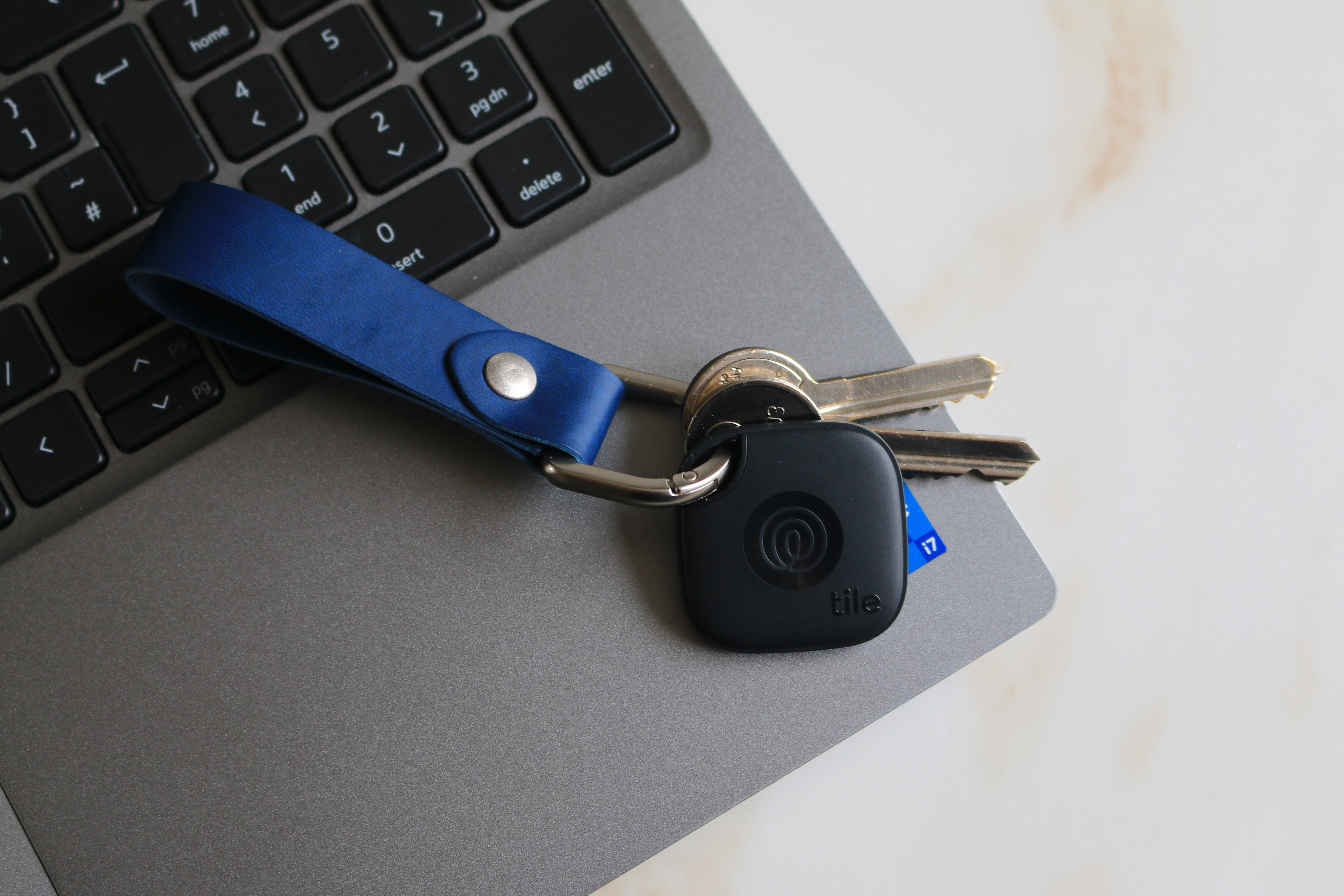 New Tile Mate with Vegan Leather Key Fob 63