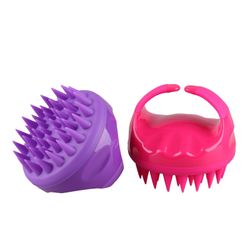 Scalp Massager Silicone Hair Shampoo Brush