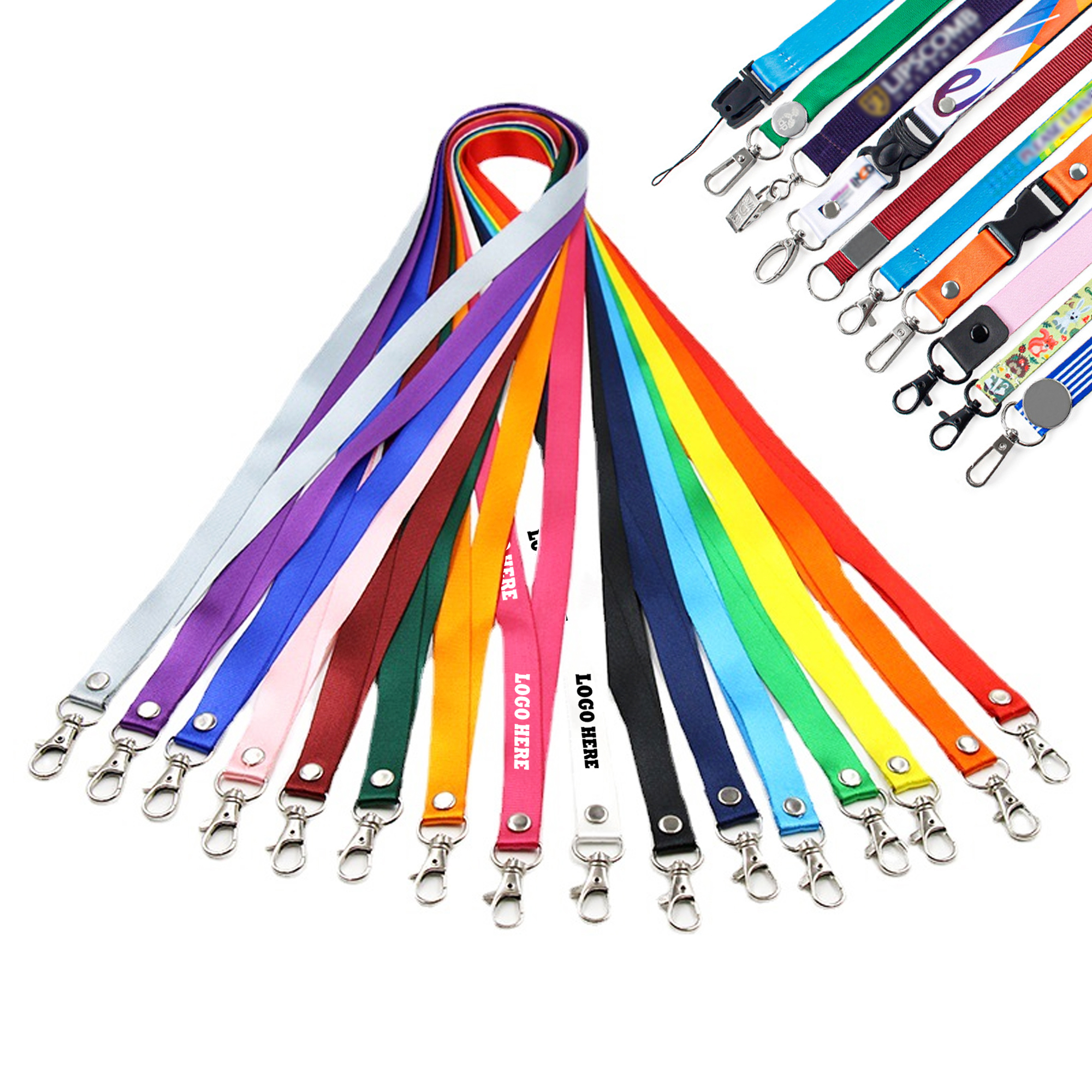 3/5" Polyester Lanyard 3