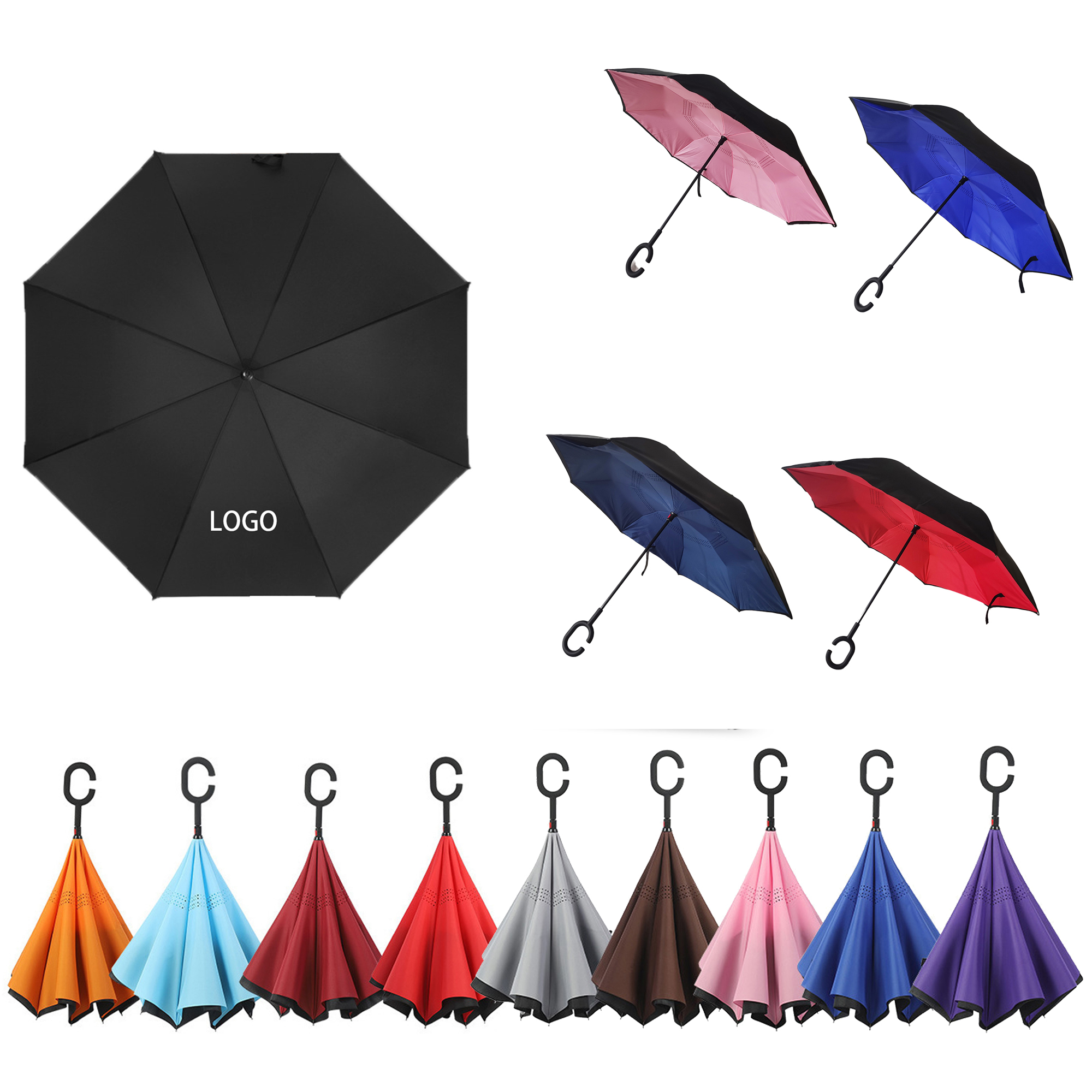 Advertising Promotion Reverse Umbrella 3