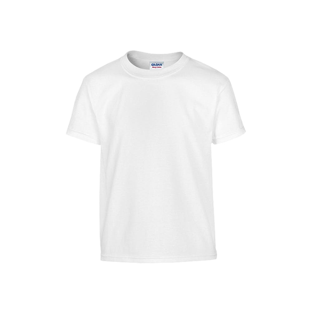 Gildan Youth T-Shirts White Large 2
