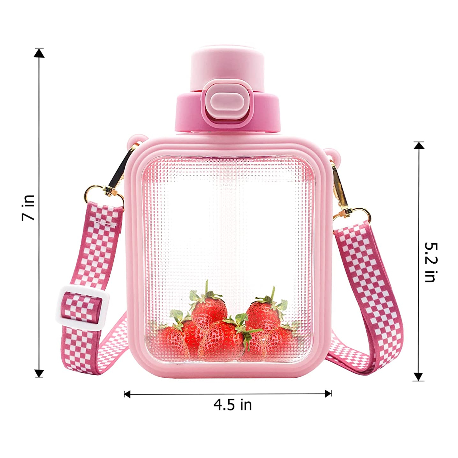 Cute Square Water Bottles 6