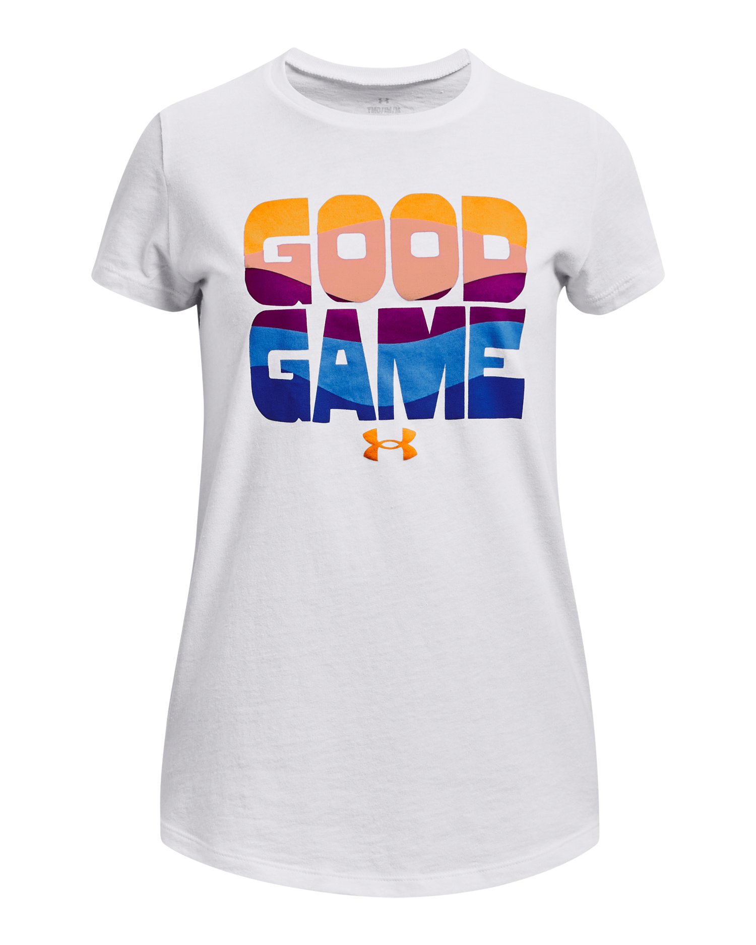UA Good Game Wave Girls' Short Sleeve 5