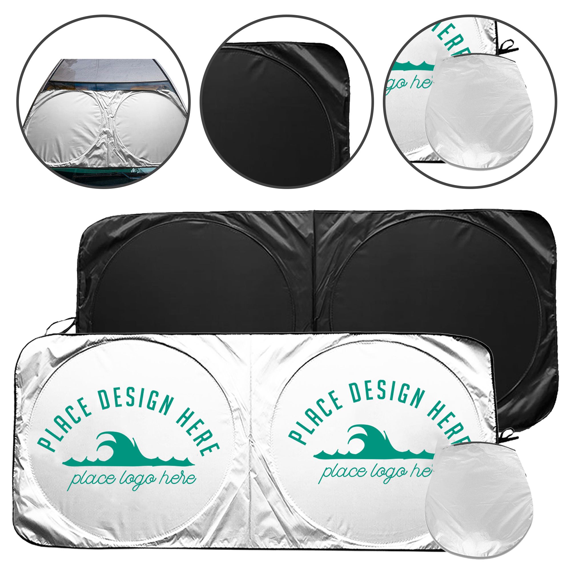 Snow Cover UV Protection Sunshade Universal Car Shield Ice 4