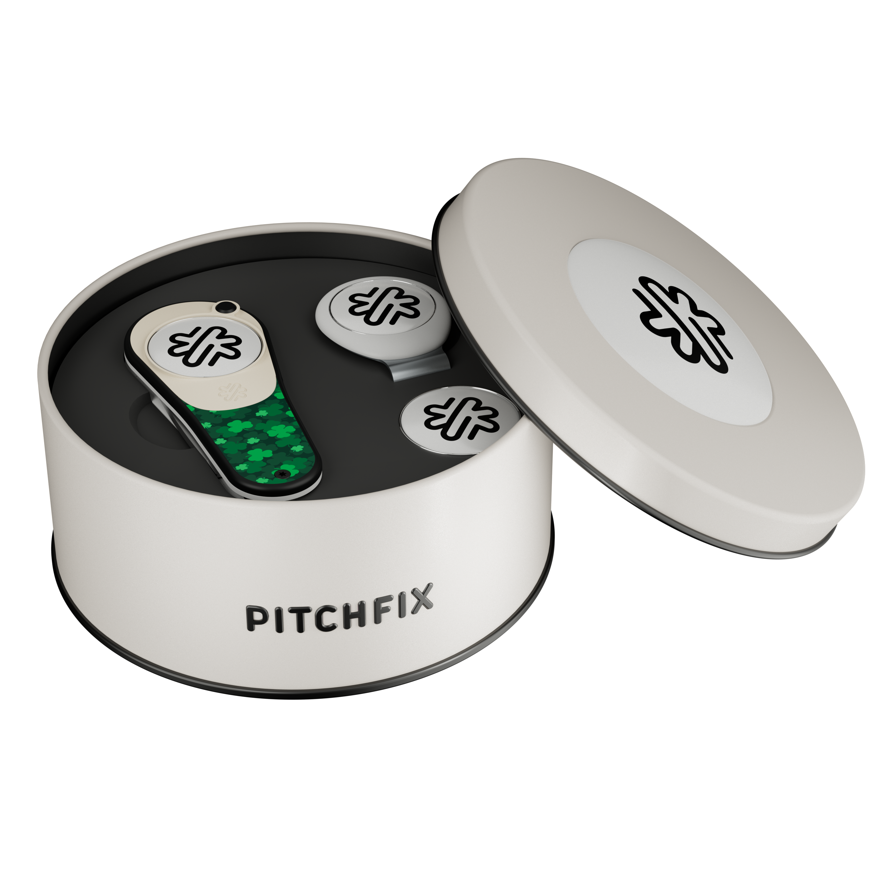 Pitchfix Ultima Golf Divot Tool in Round Tin 12