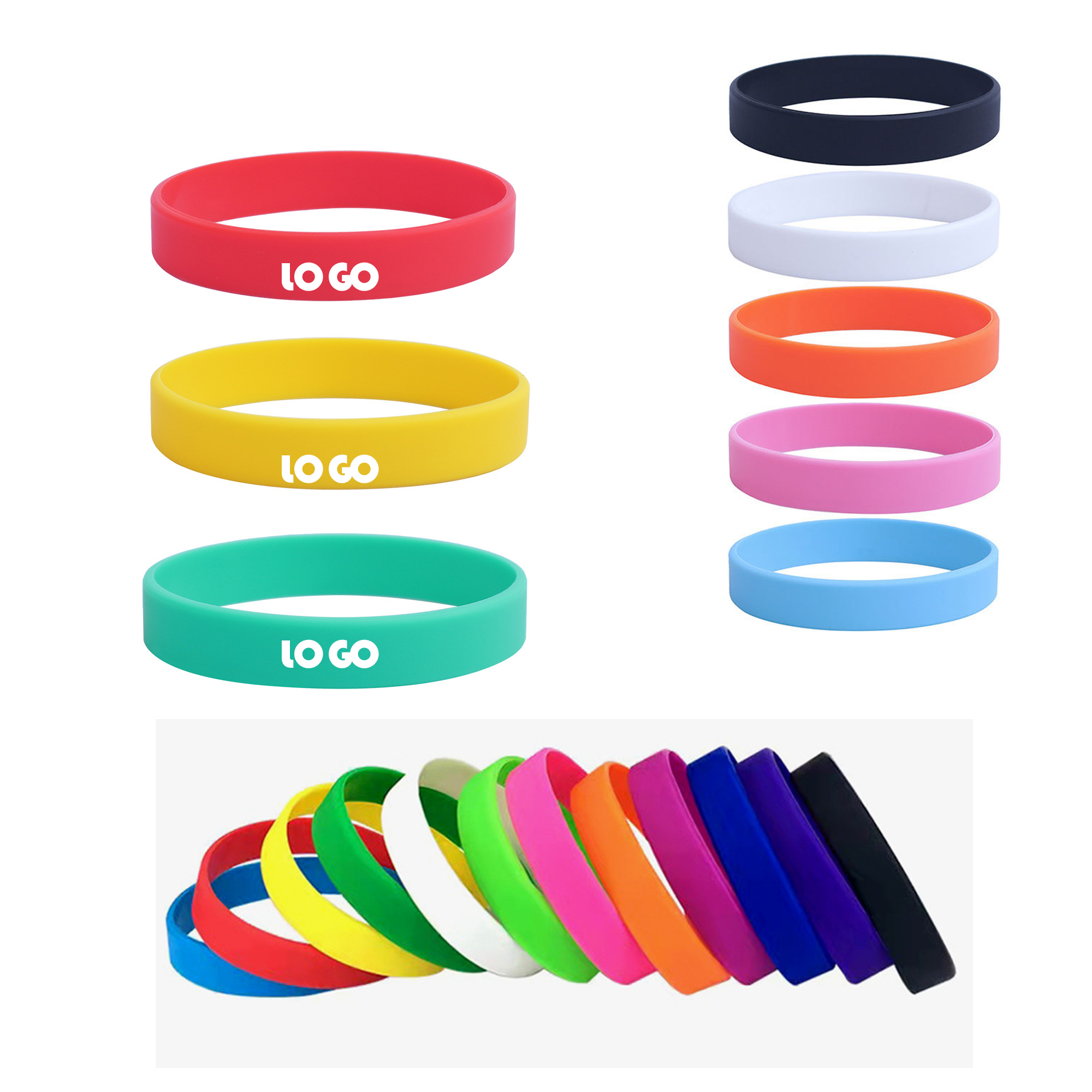Customized Silicone Wristband For Activities 3