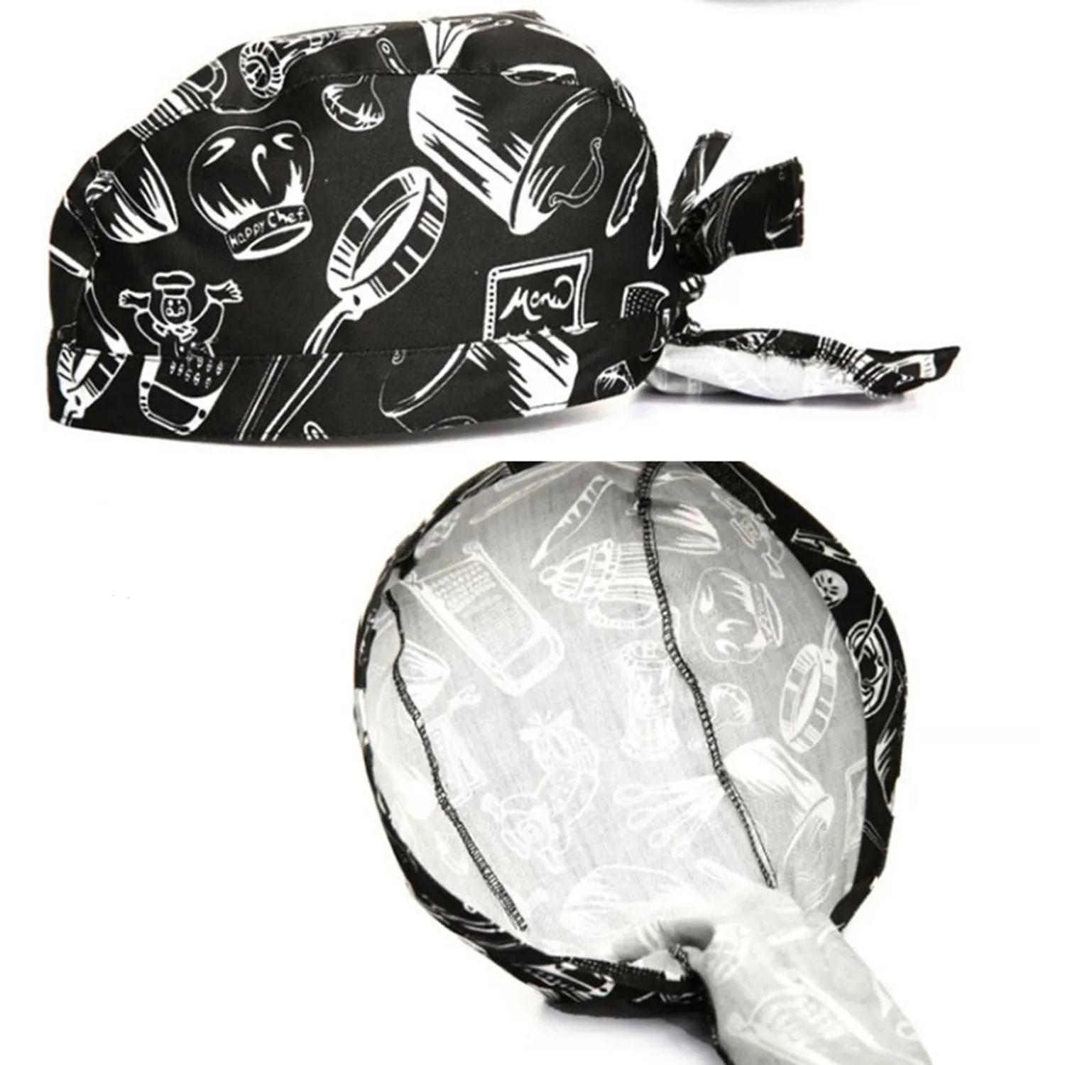 Adjustable Chef Hat with Sweatband 14