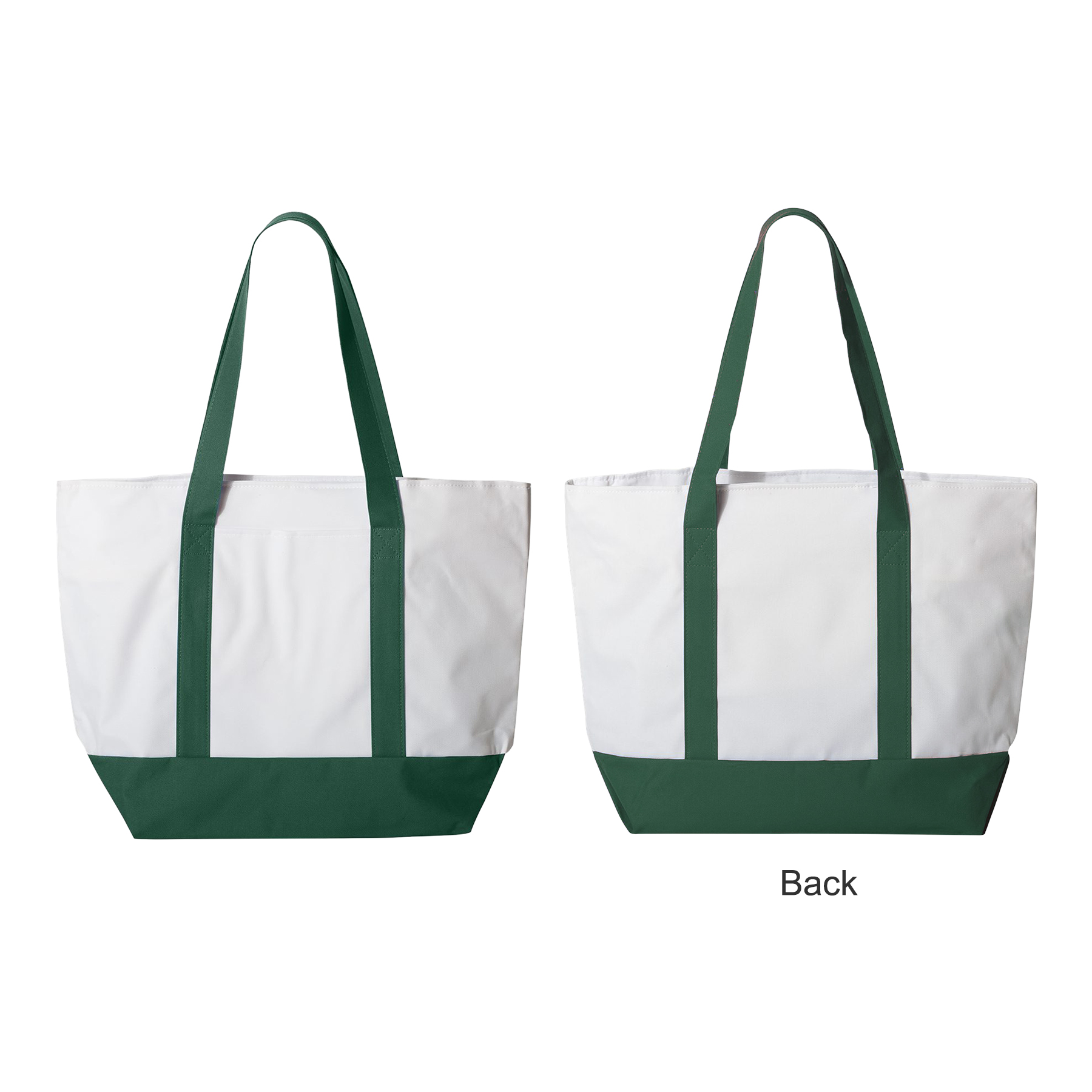 600D Bay View Giant Zipper Boat Tote 38