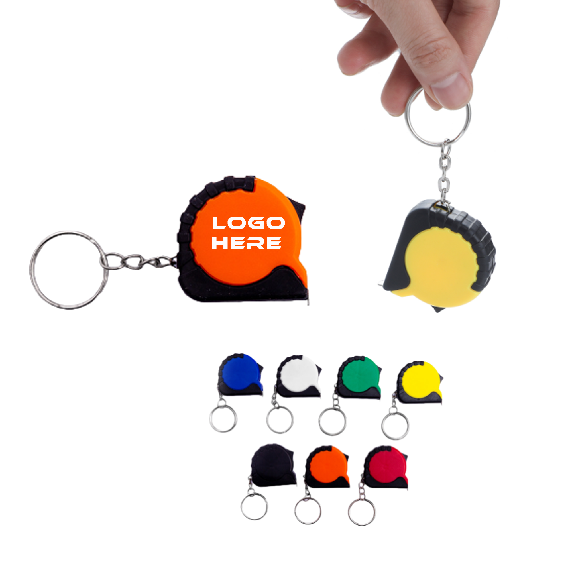 Small Tape Measure Keychain