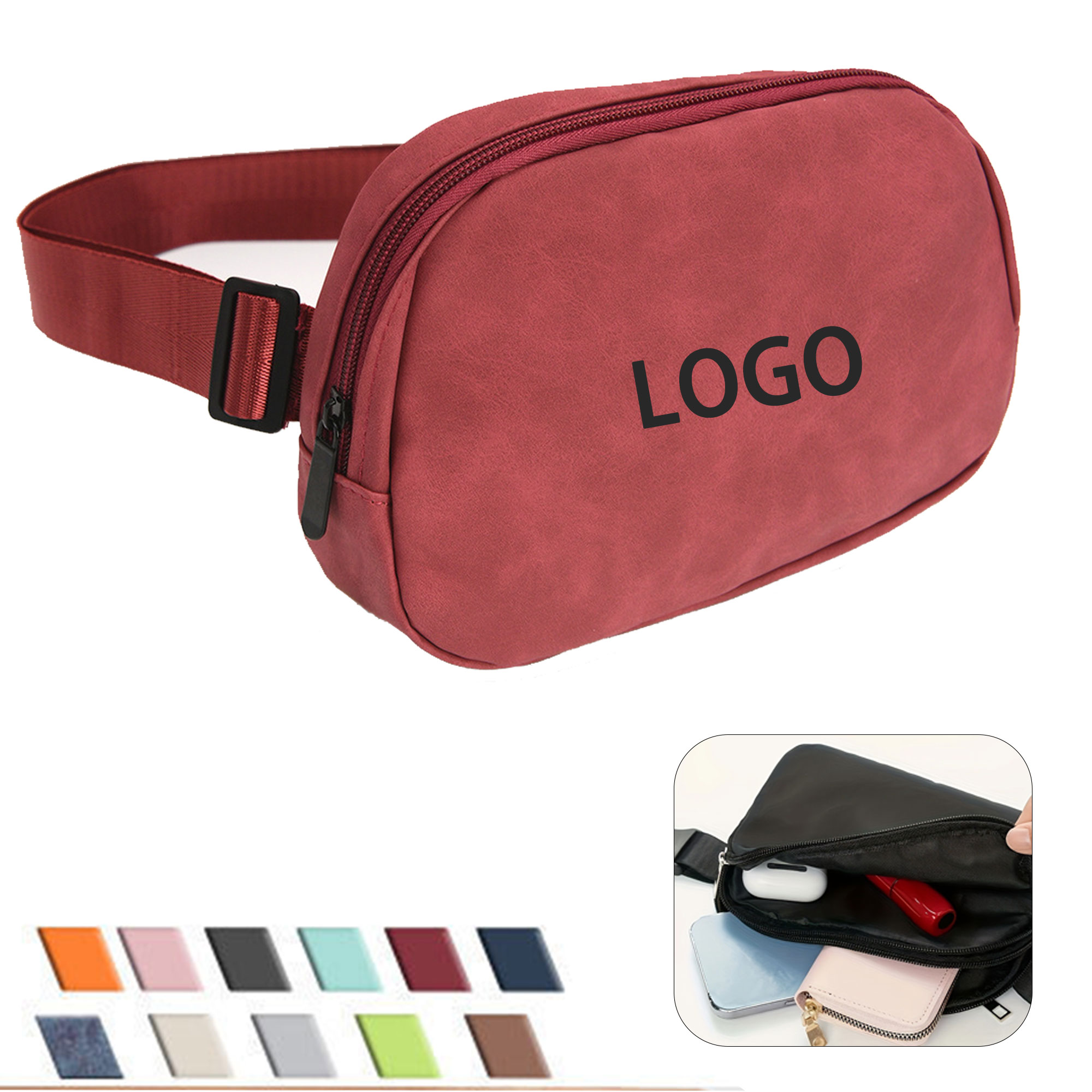 Customized Waterproof Polyester Crossbody Bag 3