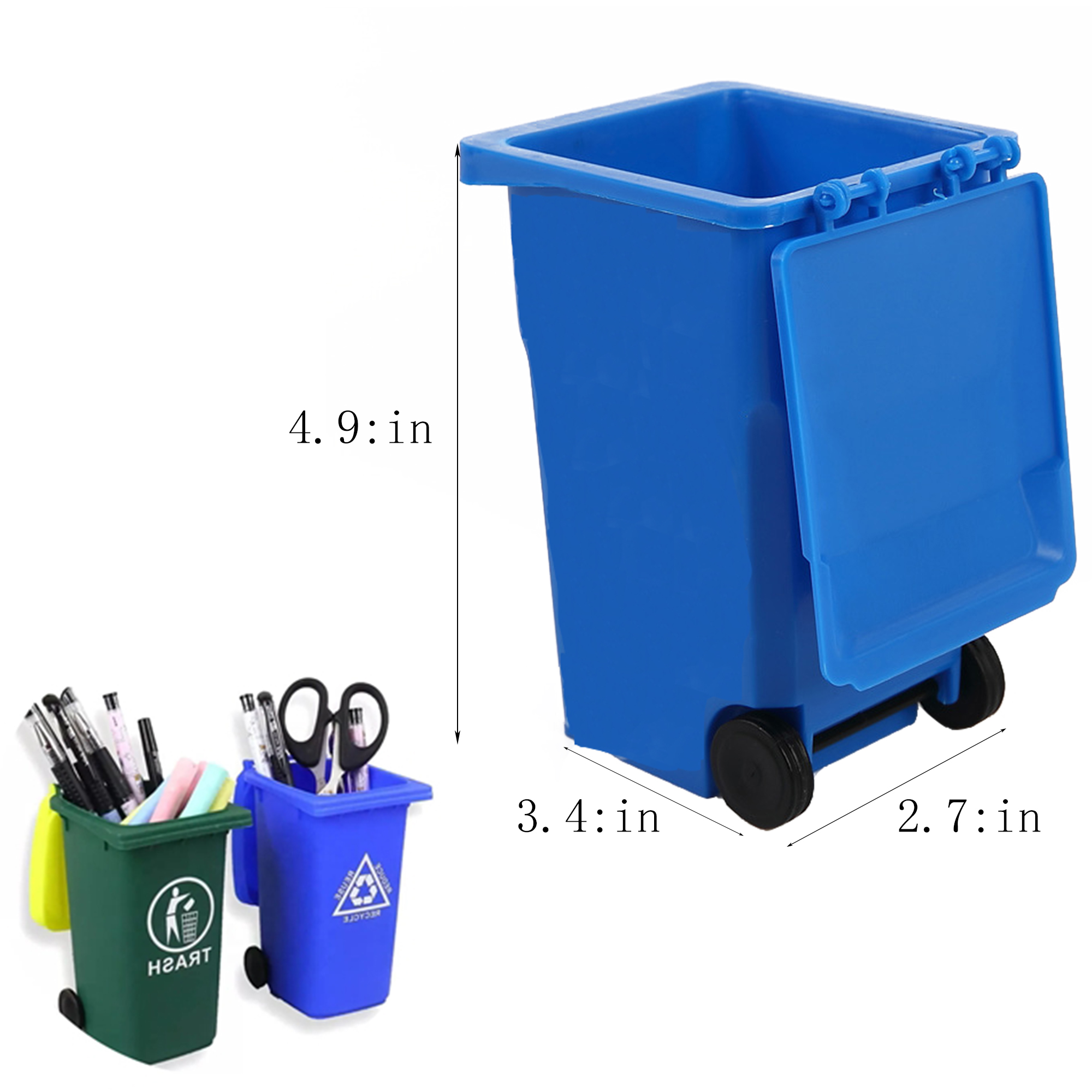 Durable Desktop Trash Can Organizer 5