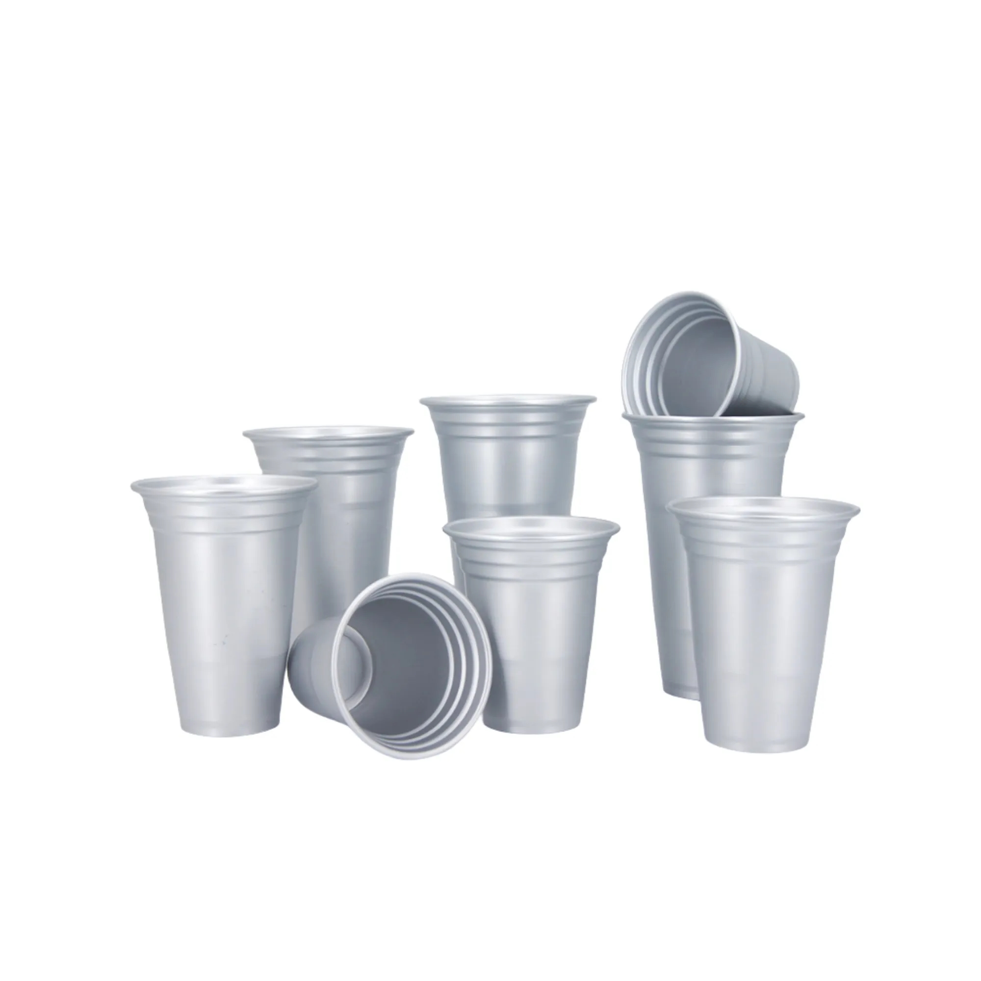 16.9 Oz Custom Logo Aluminum Reusable Stadium Party Beer Cup 17