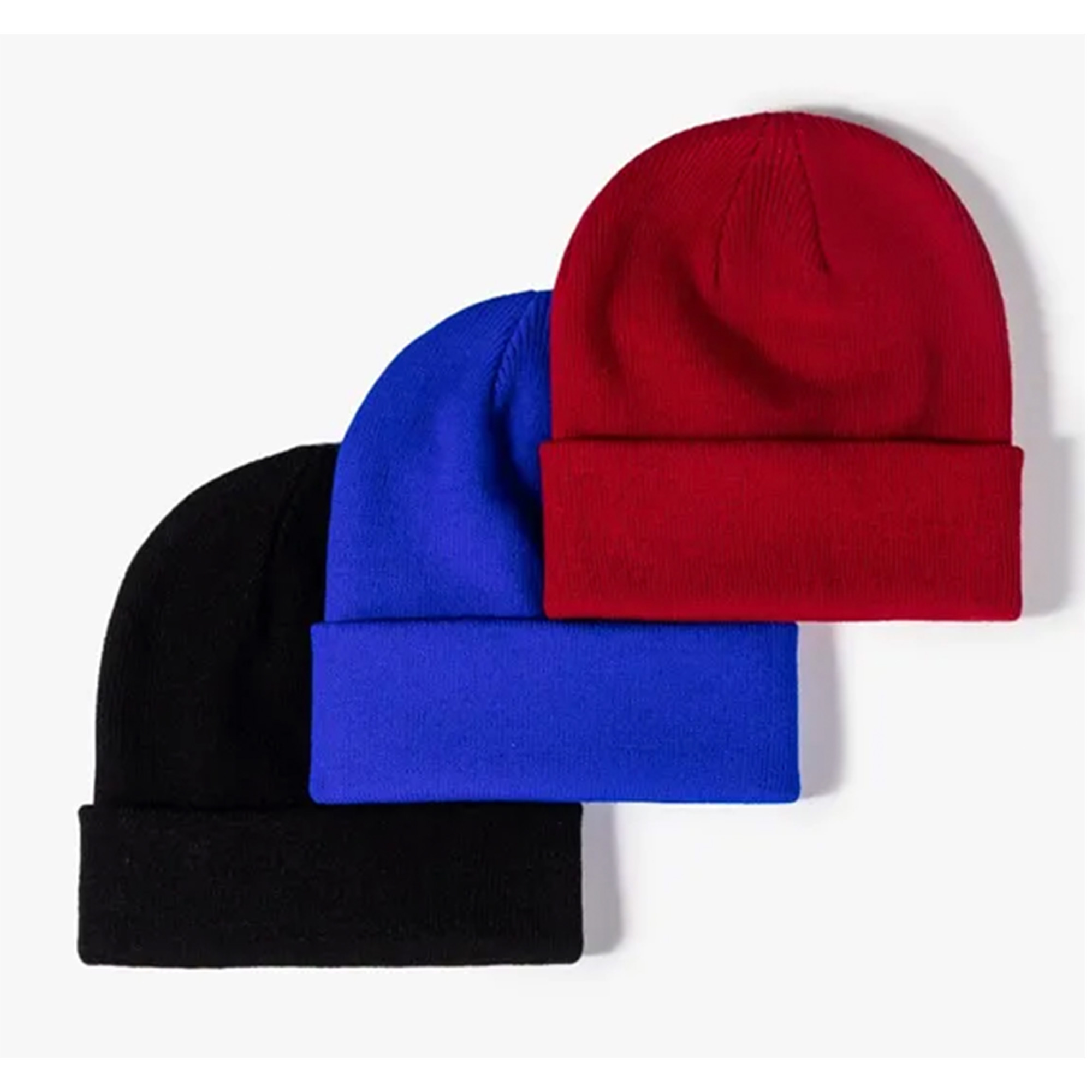 Multi Color Minimalist Stylish Cotton Warm Beanie Hat 5
