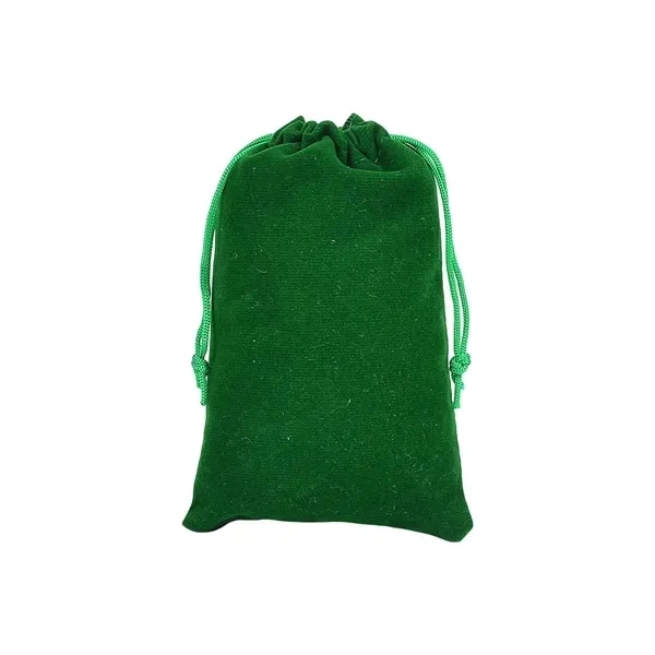 Colorful Velvet Drawstring Gift Bag with Full Pile Coating 23