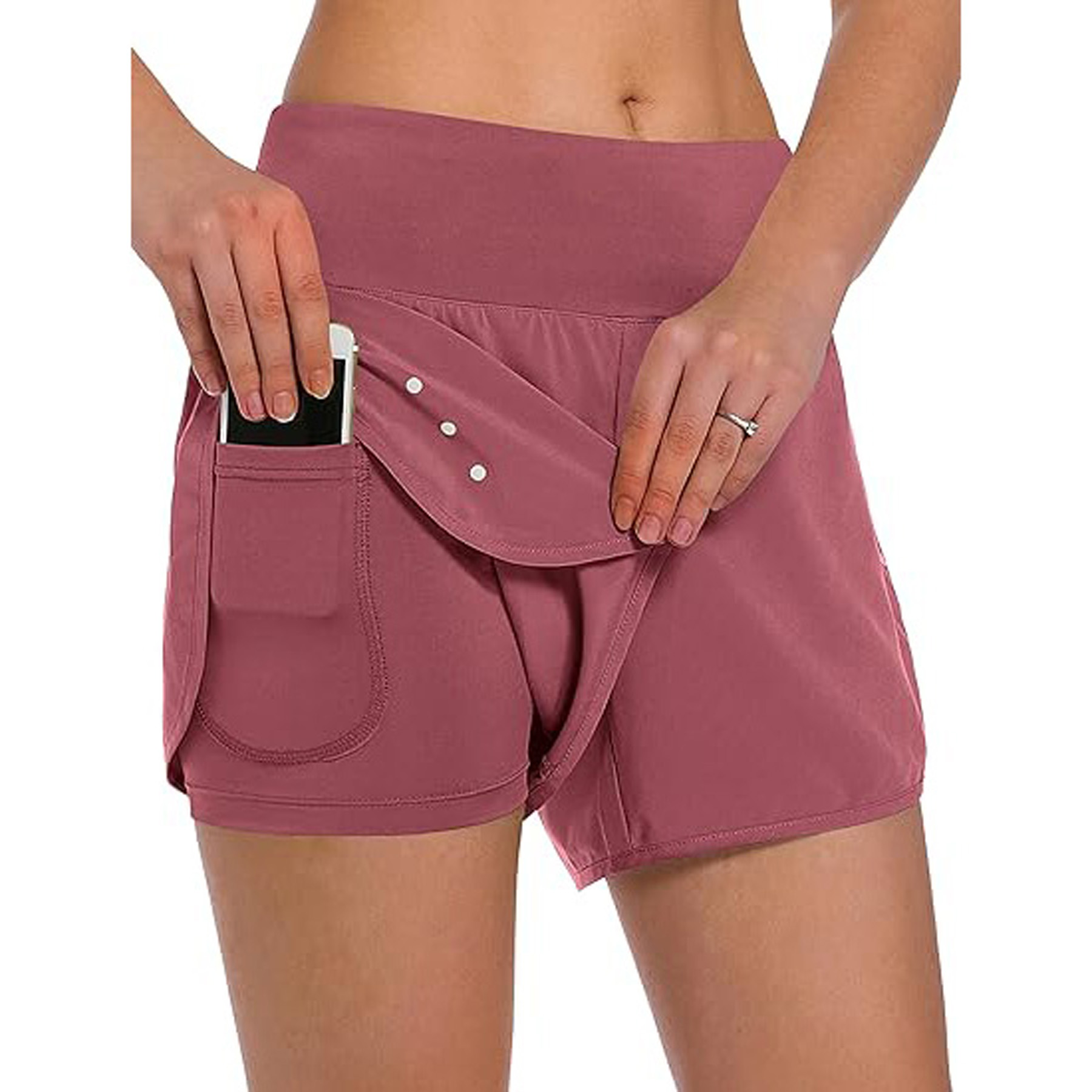 Women’s 2 in 1 Running Shorts 15