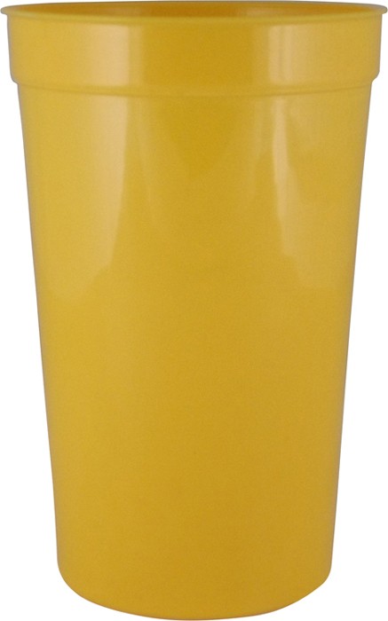 22 oz. Smooth Wall Plastic Stadium Cup 38
