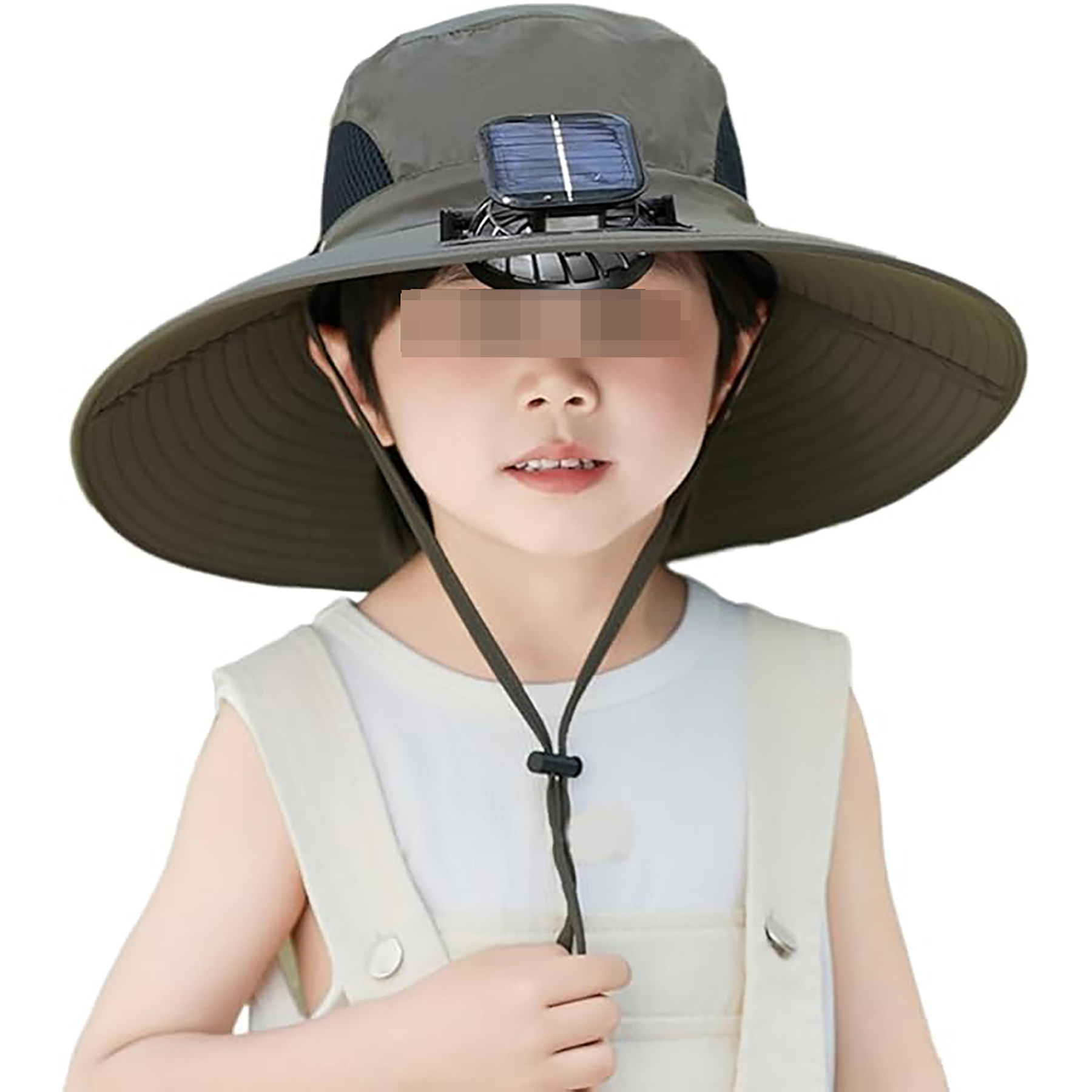 Kids Cooling Fan Hat 25