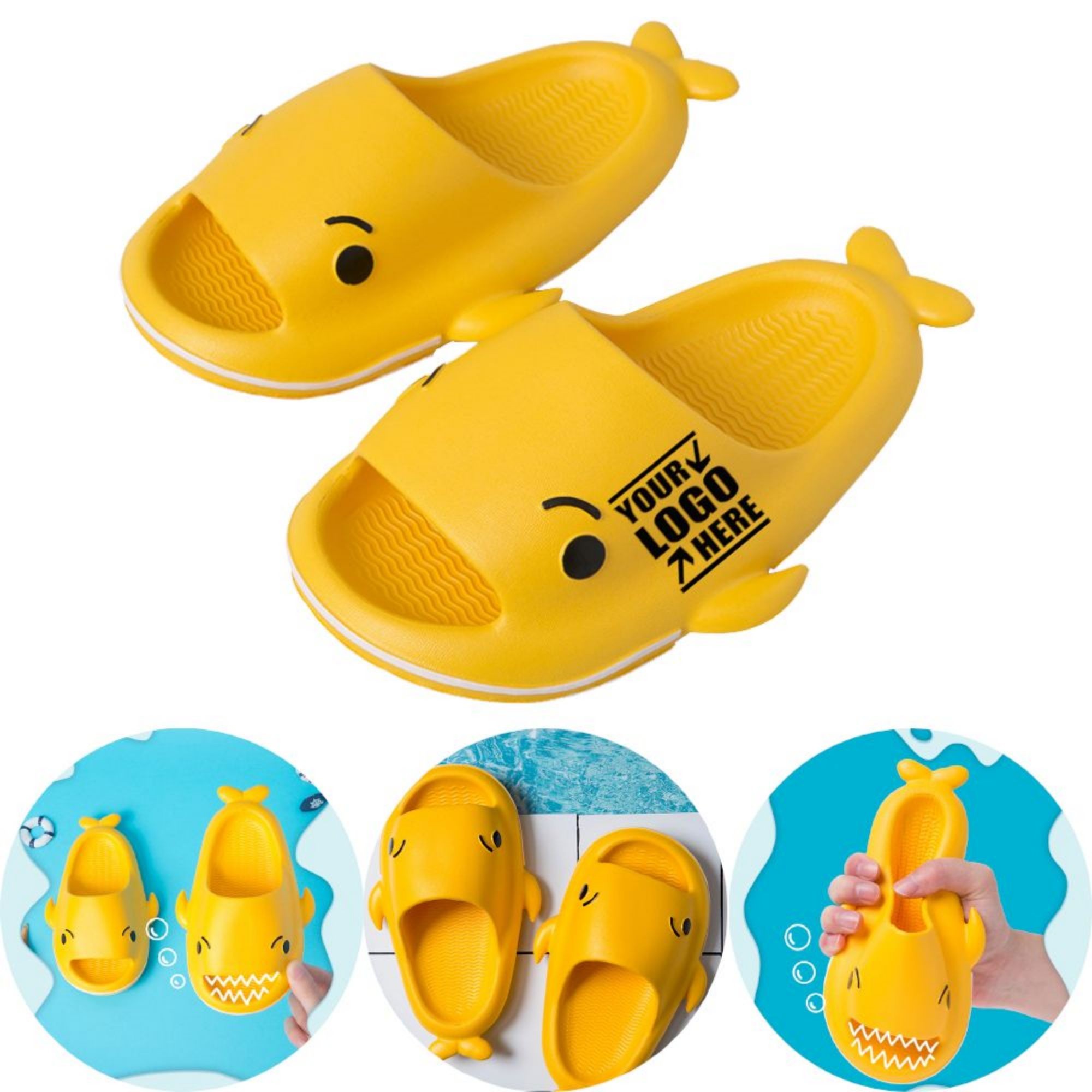EVA Cartoon Whale Slippers for Youth 5