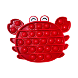 Crab Shaped Silicone Fingertip Toy