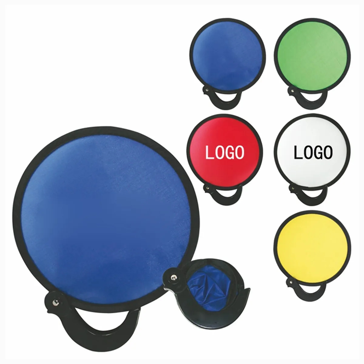 Foldable Handheld Round Folding Fan