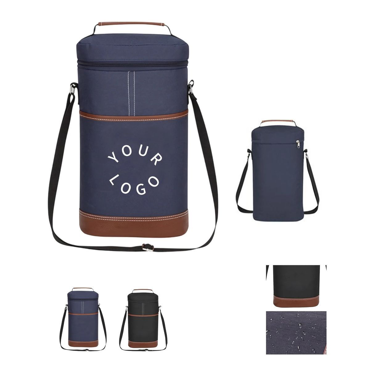 Portable Golf Cooler Bag for Beer and Wine Storage