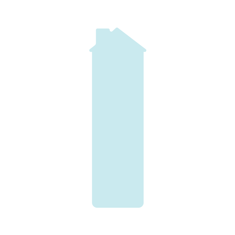 Cardstock Bookmark Stock Shape 24 pt - White 88
