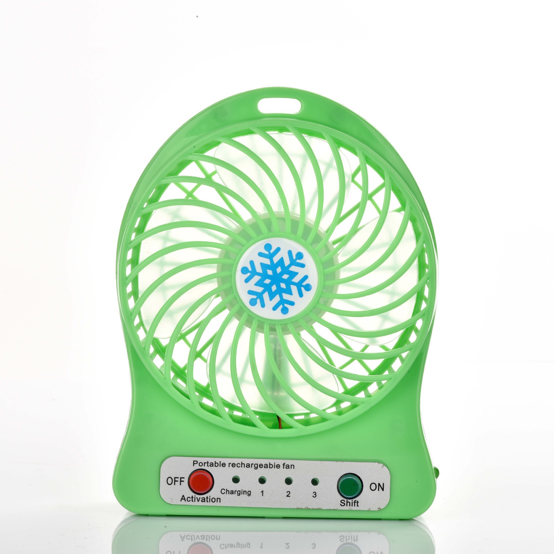 Rechargeable Adjustable Wind Power Mini Fan 3