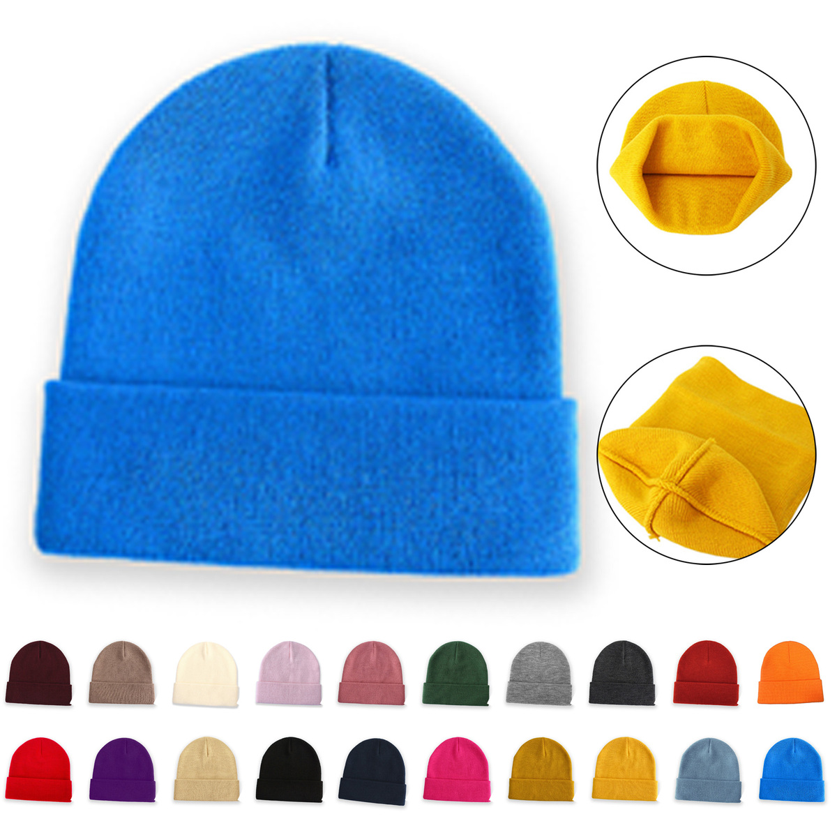 Knit Cuffed Beanie