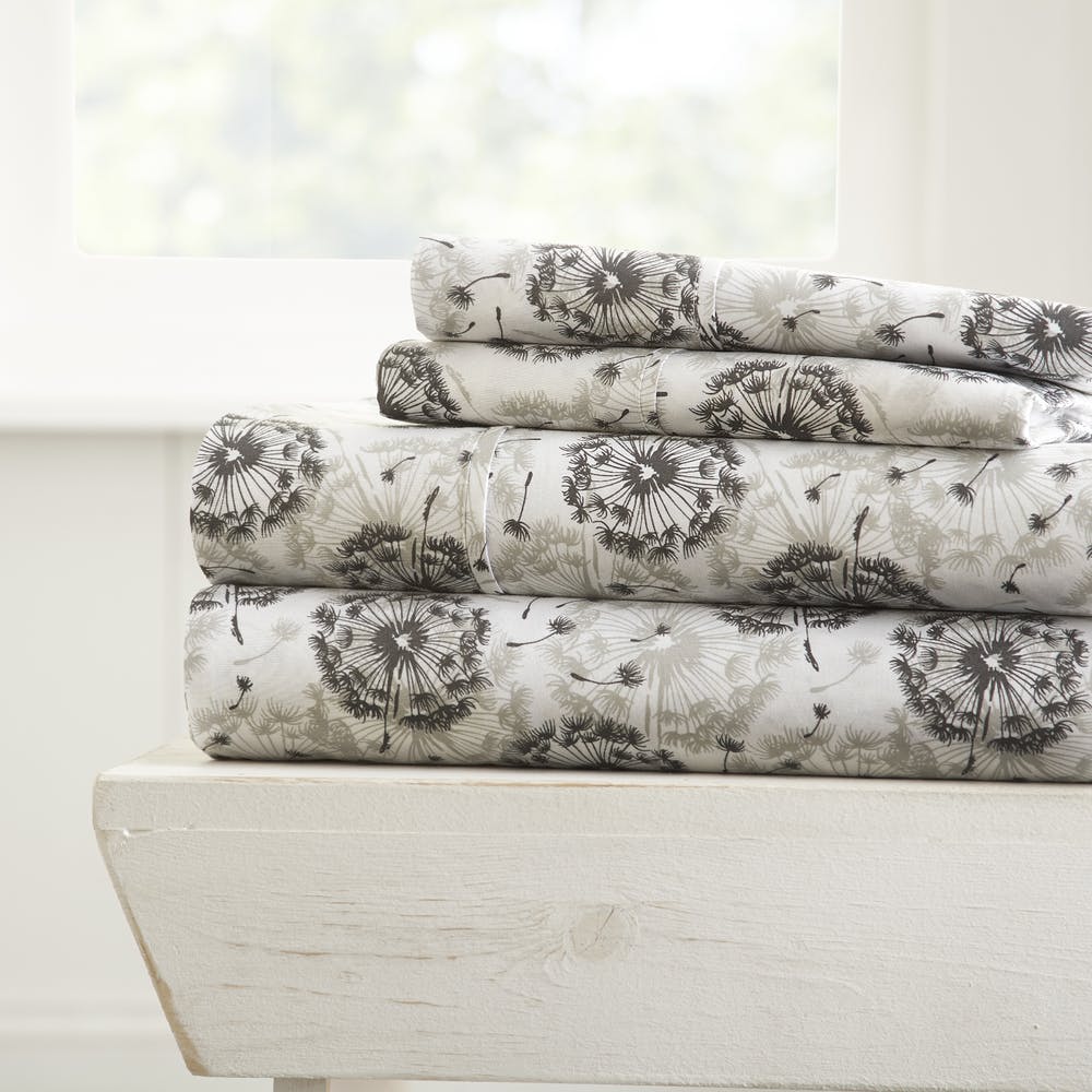 Premium Sheet Sets - Light Gray King 4 Piece 3