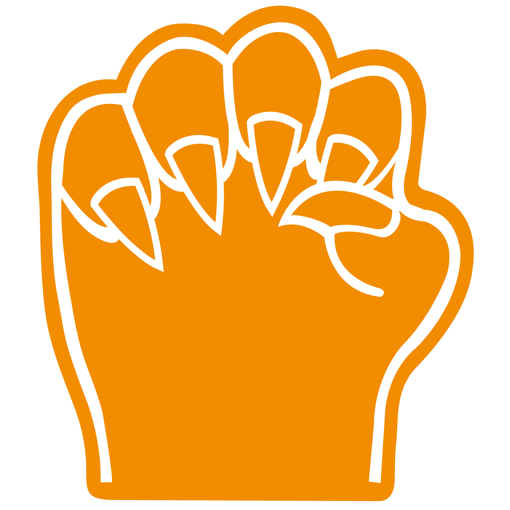 Large Claw Mitt 58