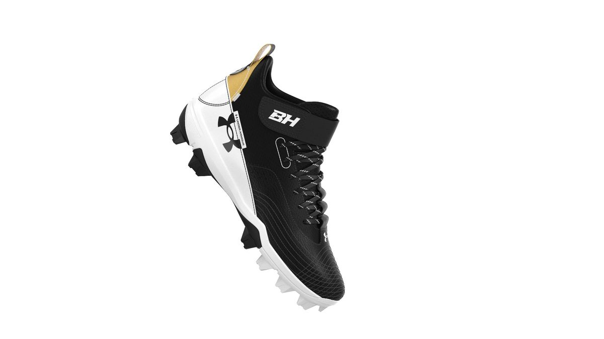 Boys' UA Harper 7 Mid RM Jr. Baseball Cleats 12
