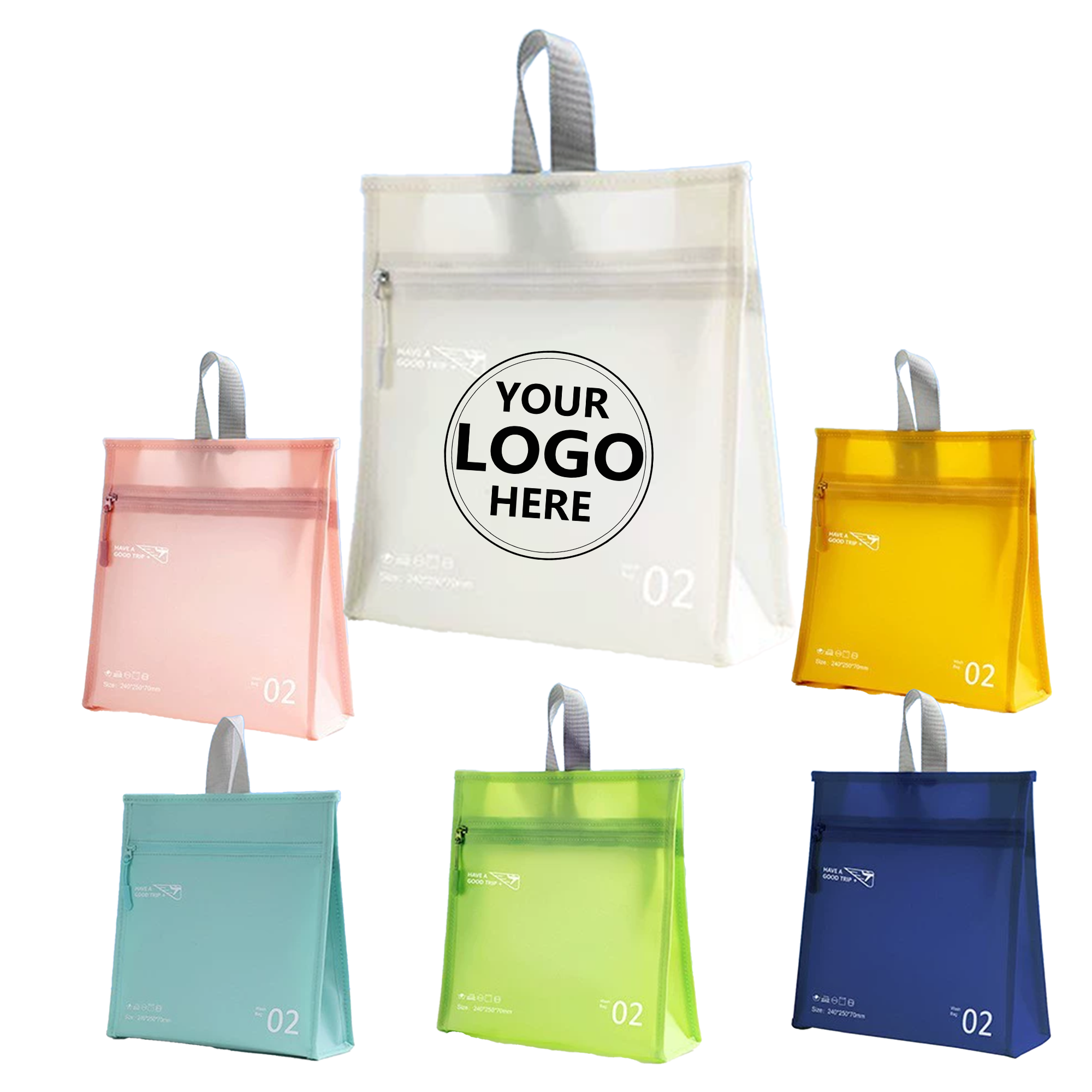 Vertical PVC Toiletry Bag 3