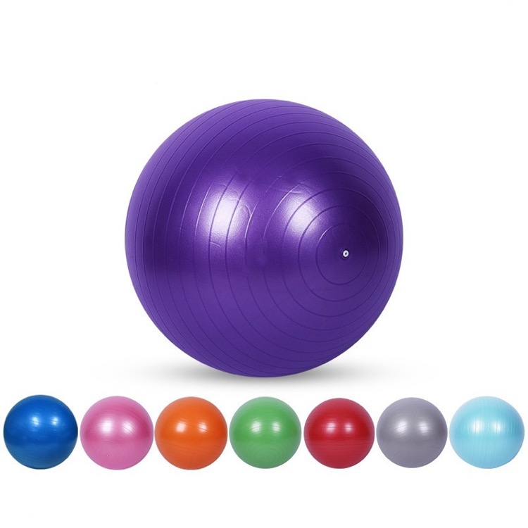 Anti-Burst and Slip Resistant Exercise Yoga Ball