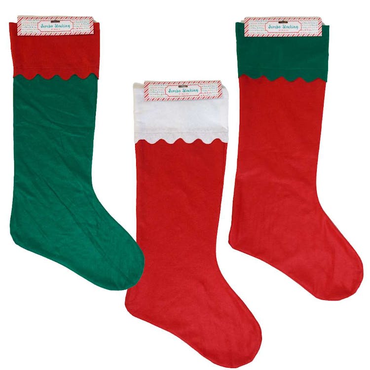 Jumbo Stocking - Assorted 3