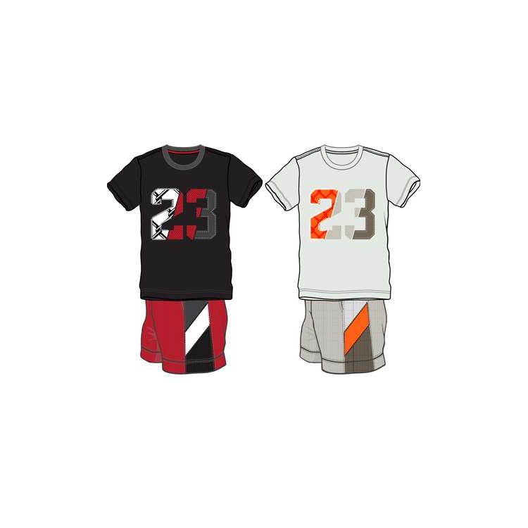 Boys 2 Pc Knit Short Sets - Size 12-24M Assorted 2