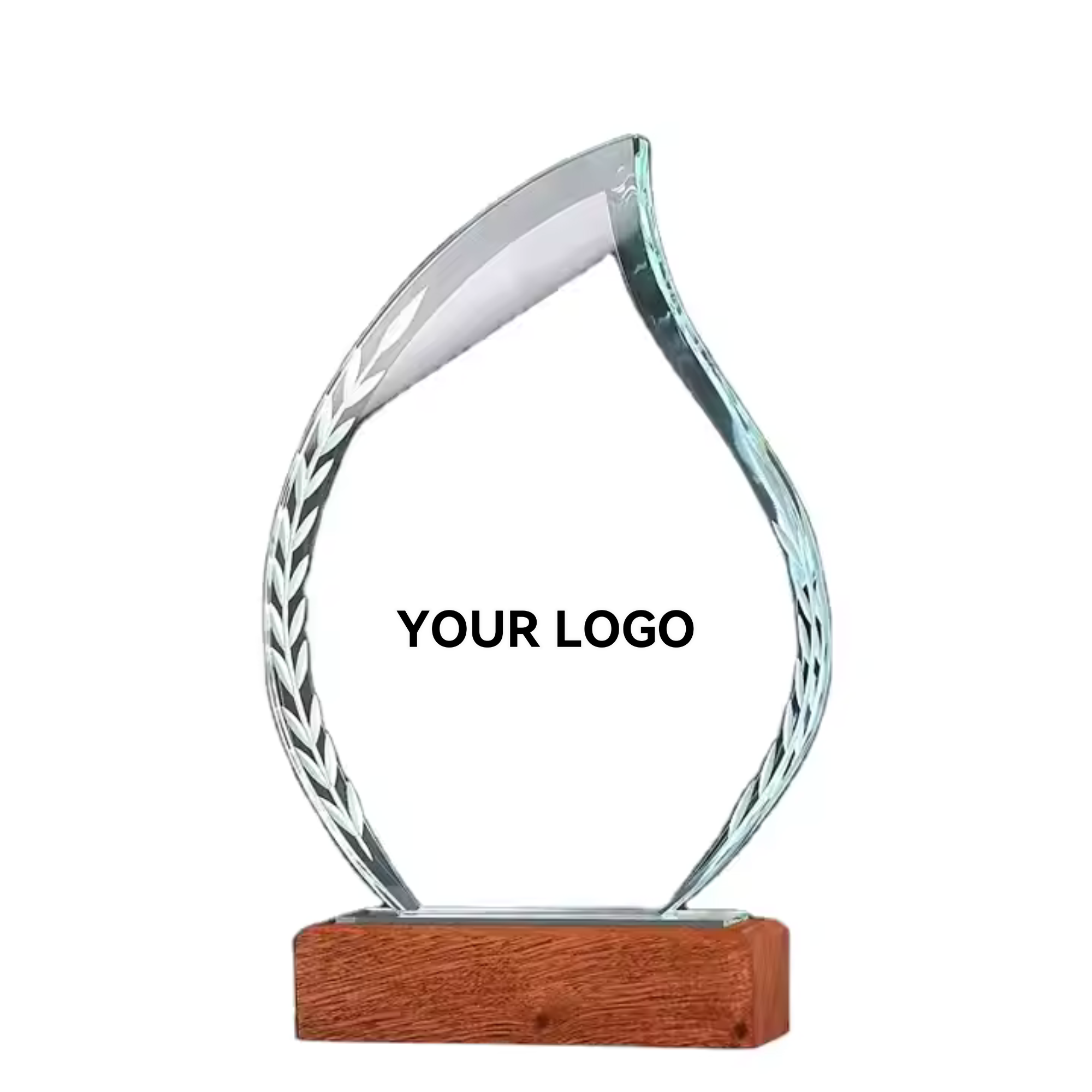 Personalized Crystal Award Trophy 3