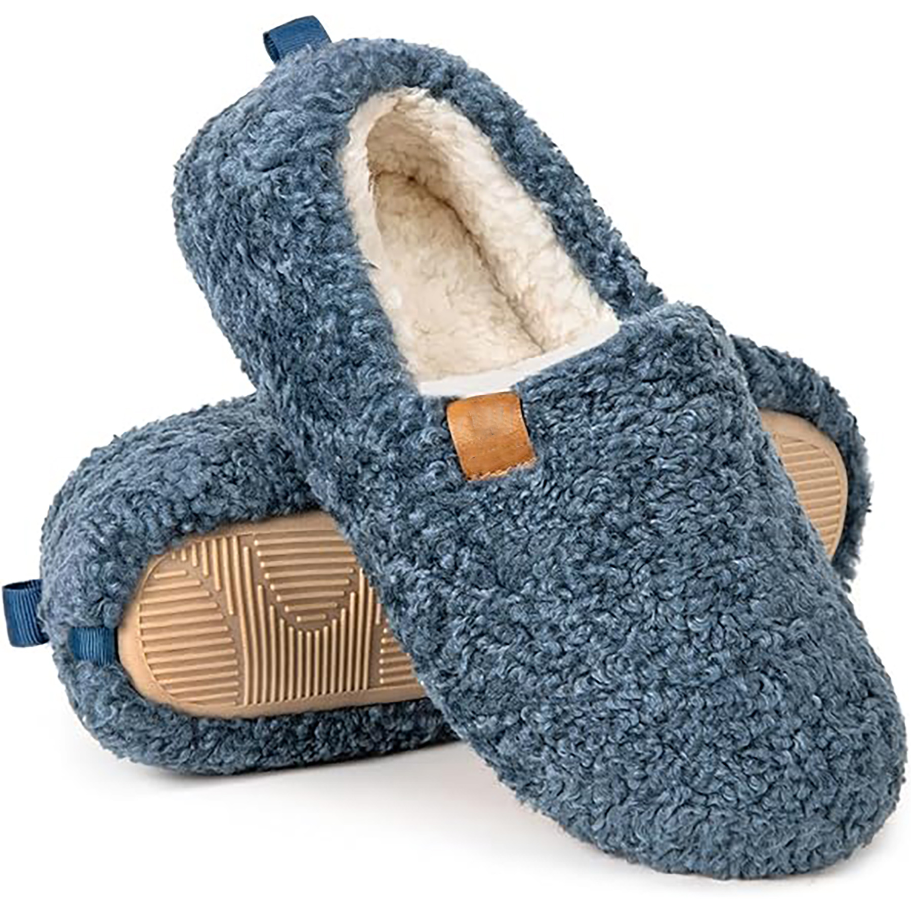 Women's Soft Curly Full Slippers 21